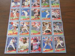 Lot of 20, 1993 Trading Baseball Cards, by Hostess