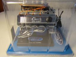 Collectible Diecast Ford 427 Motor, original Package