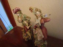 Lot of 2 Victorian Figurines