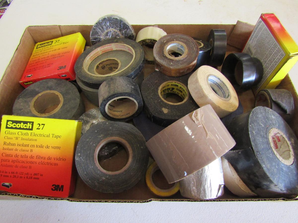 Lot of Tape, Mostly Electrical Tape