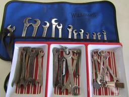 Lot of Wrenches Standard, Williams, Proto