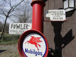 Handcrafted Gas Pump Replica