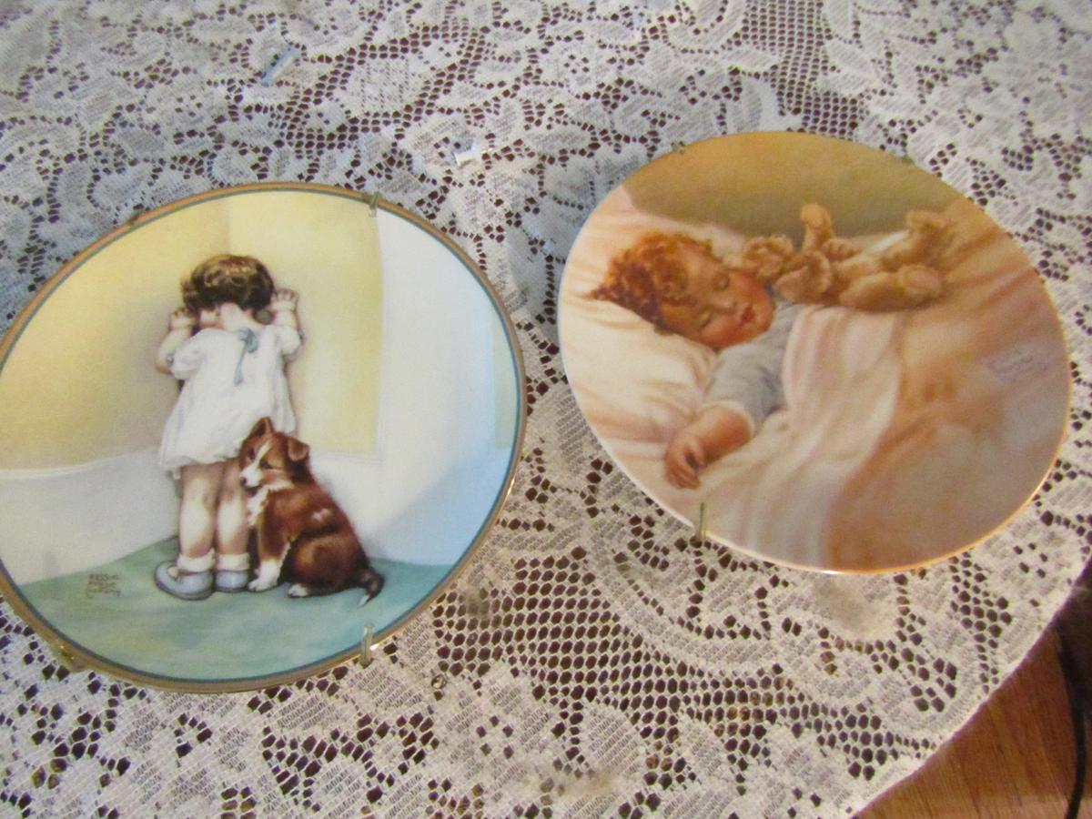 Lot of 2 Bessie Pease Gutmann, "In Disgrace" and "Happy Dreams"