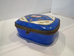 Victorian Porcelian Trinket Box, France