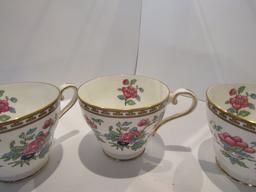 Lot of 3, Aynsley Indian Tree Teacups