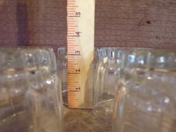 lot of 10 Glass Tumblers made in ARCORC FRANCE