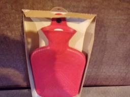 Vintage Hot Water Bottle with Original Box