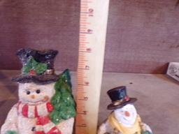 Lot of 3 snowman