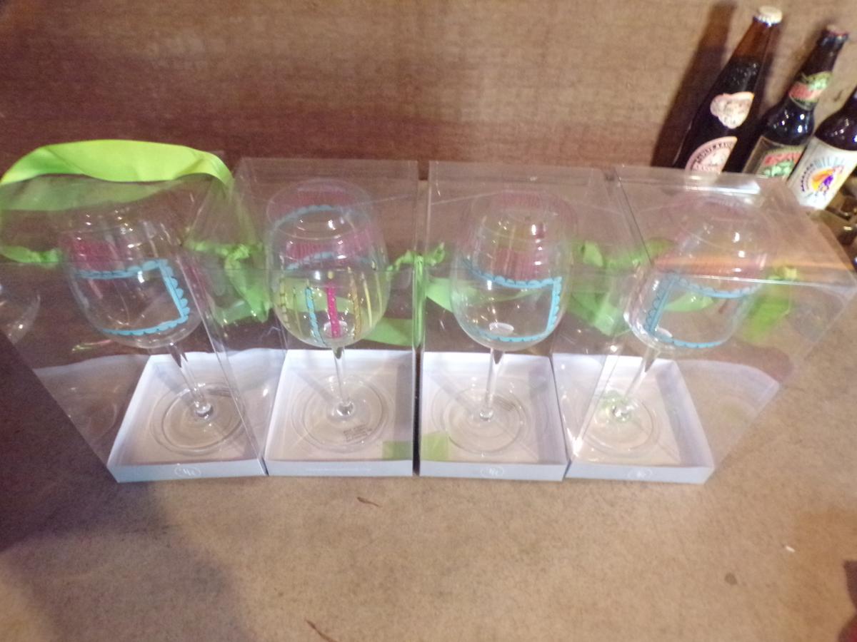 4 New Birthday Glasses