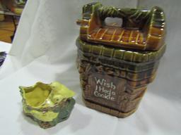 McCoy Cookie Jar and Planter, "Wish I had a Cookie"