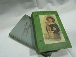 2 Vintage Books, Copywright 1913 and 1948, J. Hartley Manners