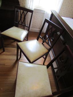 3 Vintage Leg-O-Matic Folding Chairs, 1962