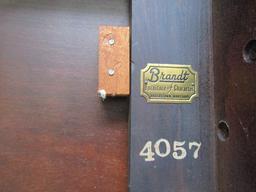 Antique/Vintage Brandt Furniture, Turn Top, Flip Open Top, #4057, 4 Footed