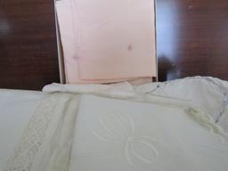 Vintage Linen, Pink Set by J.N. Adam Co.