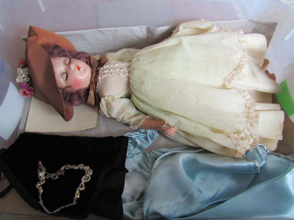 Antique/Vintage Large 21" Compo Madame Alexander Doll