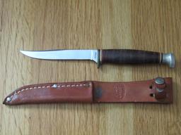Vintage Kabar Knife and Sheath, in Good Condition