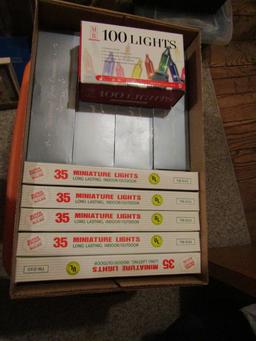 Vintage Christmas Bulbs and Lights