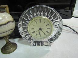 Vintage Decor, Clock, Candlestick, Bell, Bird, Art