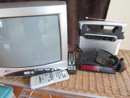 Lot of Electronics, TV Radio, Clock Radio, Wireless Headset Radio, Sony, Radion Shack