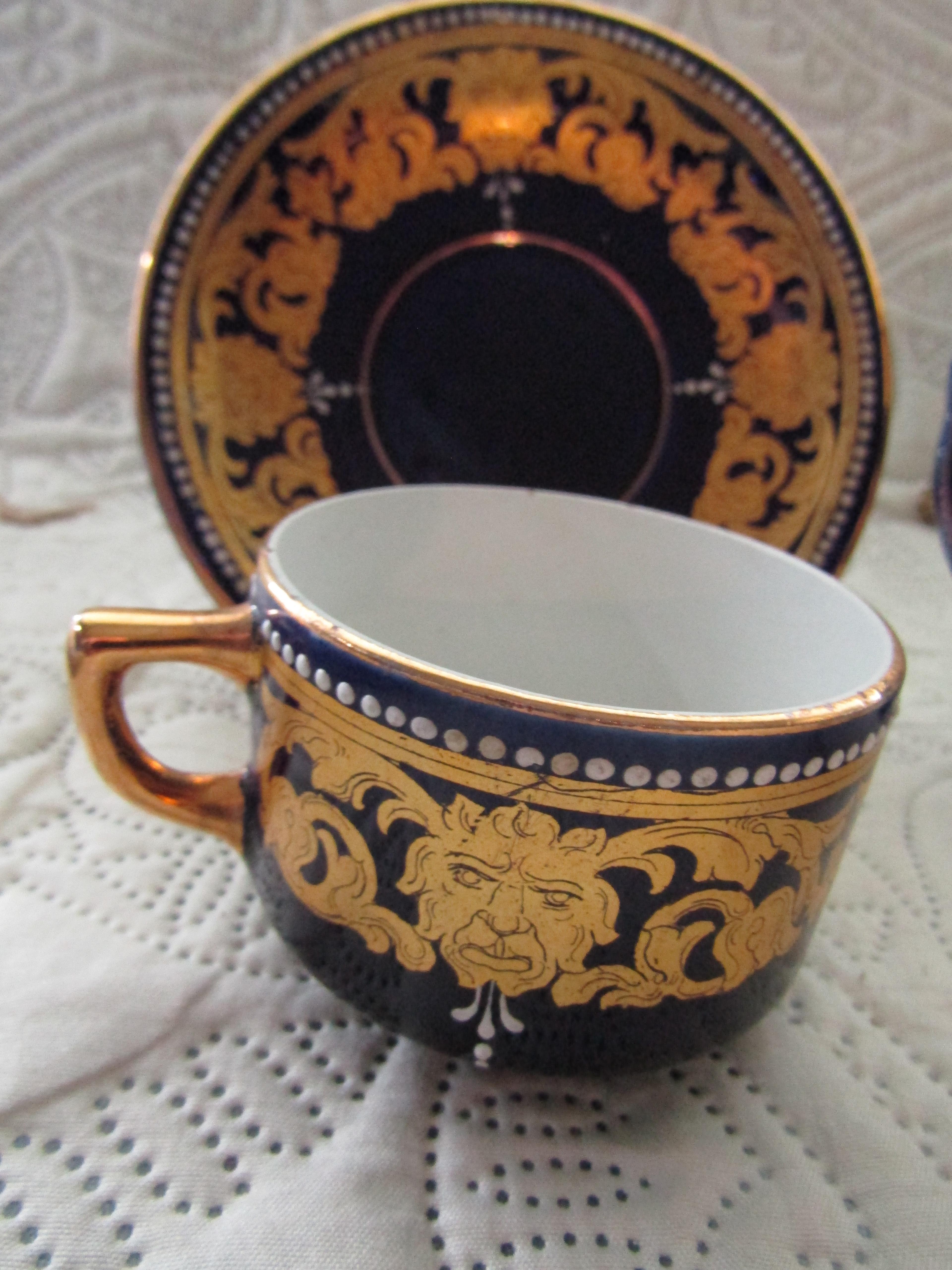 Antique/Vintage Teacups and Saucers, Stamped