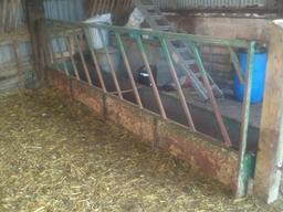 Laman Engineering 15' Cattle Feed Barrier & Trough