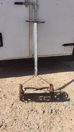 Antique push Reel Type Mower