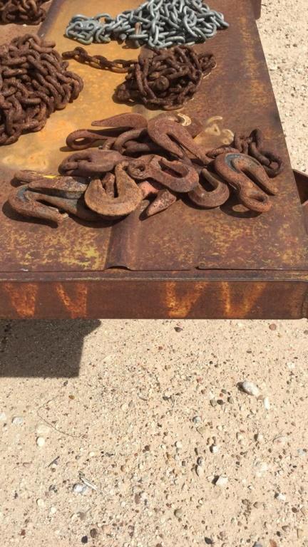 Lot of chain hooks