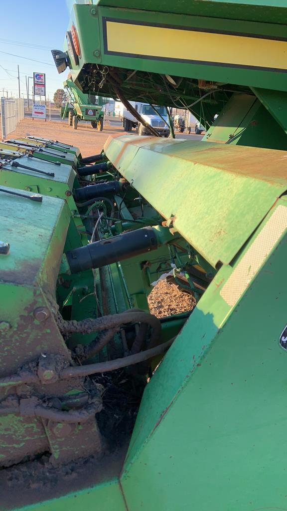 1991 Jd 7445 4-ROW Cotton Stripper