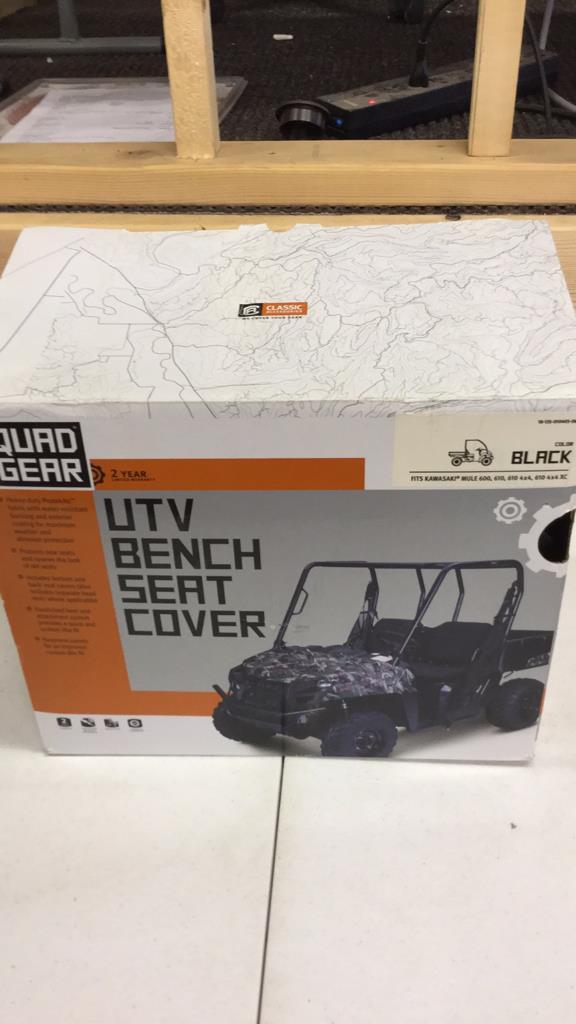 UTV seat cover