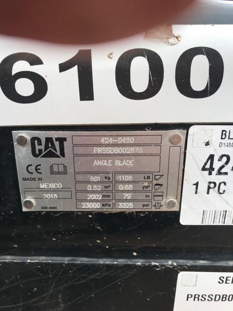 Cat 424-d450 6 Way Skid Steer Blade