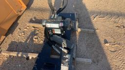 Post Driver Attachment for skid steer