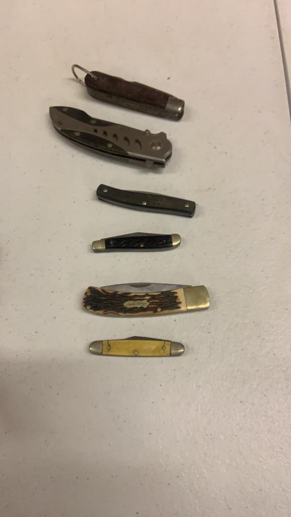 Lot of 6 Misc knives