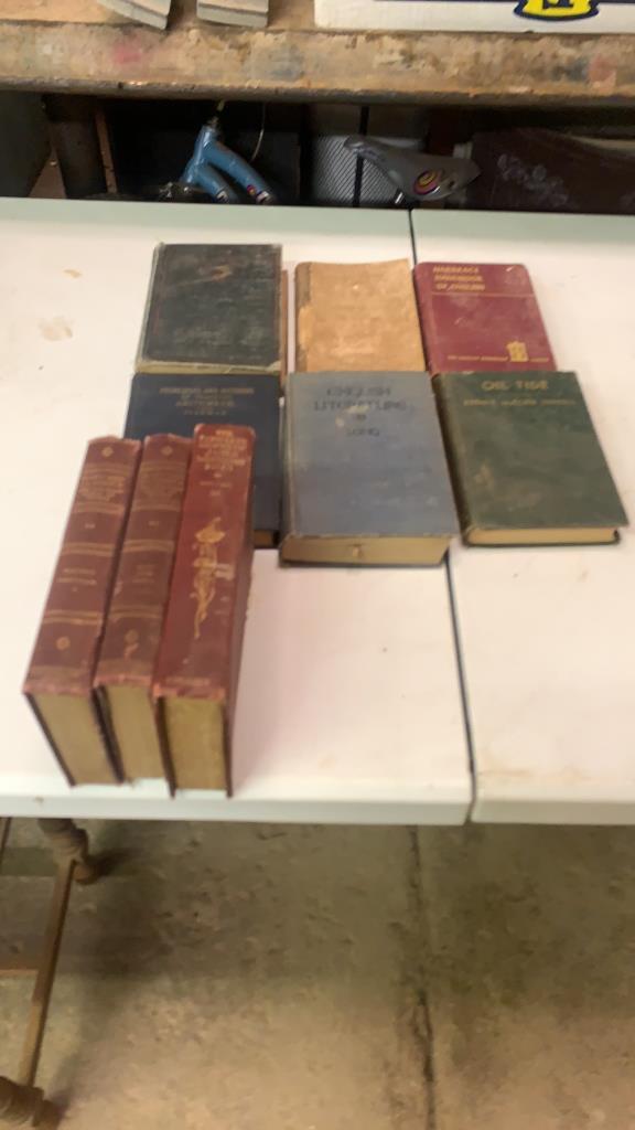 Lot of old books