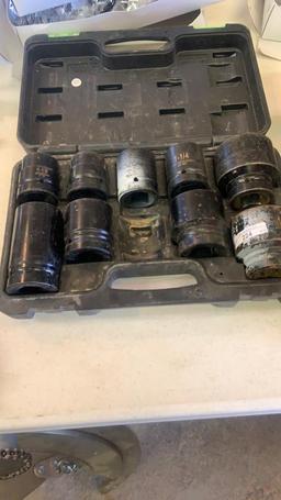 Set of Impact sockets 1” drive