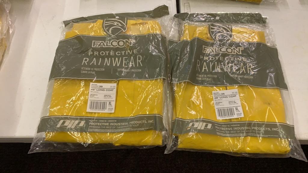 Lot of 2 PIP Falcon 201-300, 2 pc 48” Raincoats