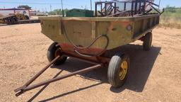 14’ 2-axle Dump Bed Utility Trailer With New