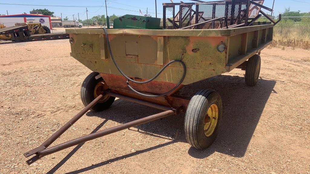 14’ 2-axle Dump Bed Utility Trailer With New