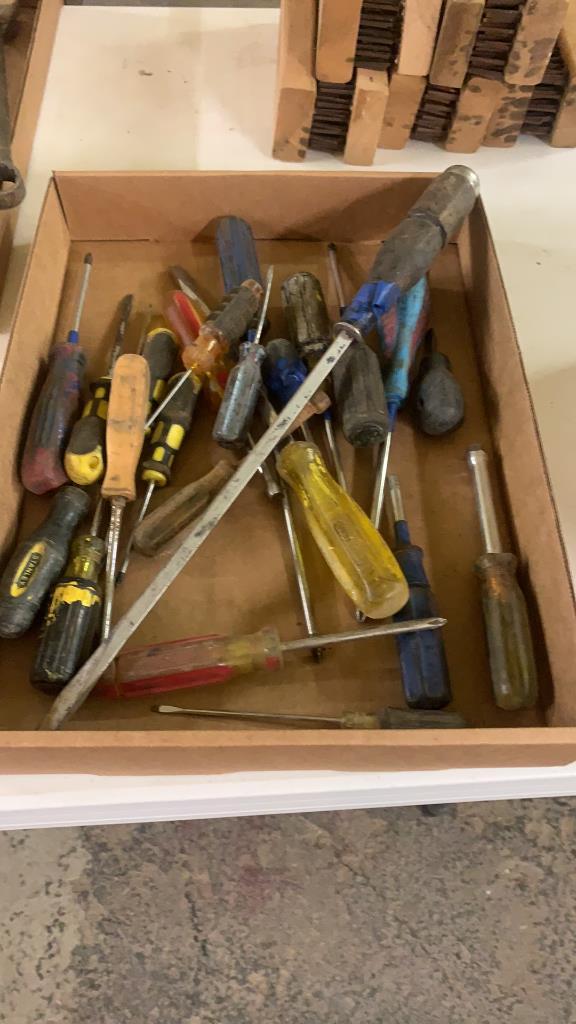 Lot of screwdrivers