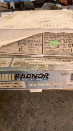 2 boxes of MIG .030 welding wire