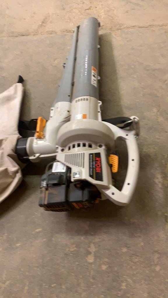 RYOBI mulching blower vacuum