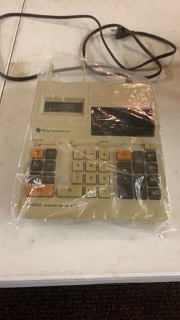Texas Instruments electric calculator