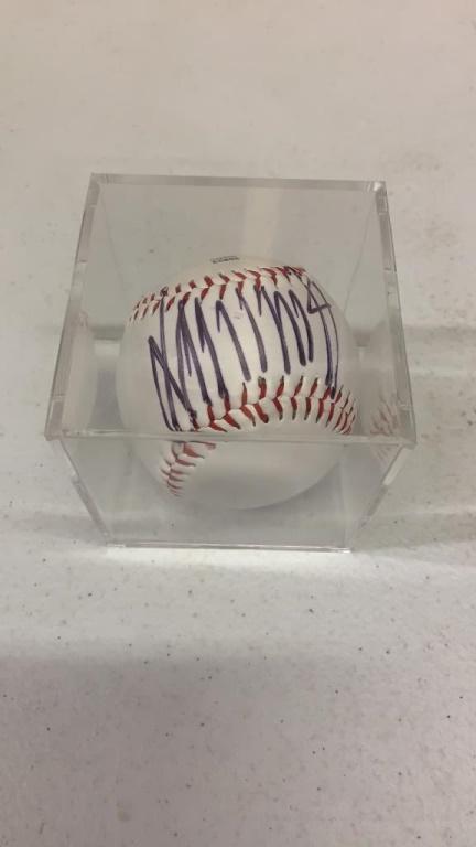 Donald Trump signed baseball