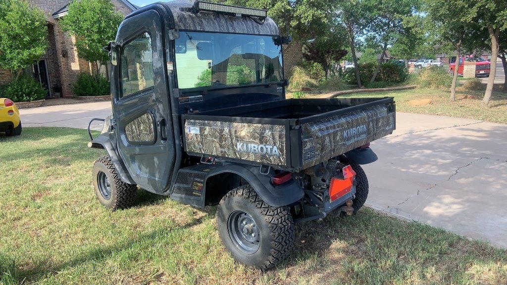 2014/15 Kubota RTV X1100C  w/ Lamar Trailer