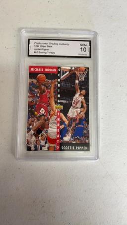 1992 Upper Deck Jordan/Pippen #62 Scoring Threats