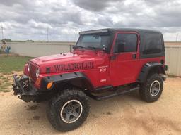 2002 Jeep Wrangler 5 speed