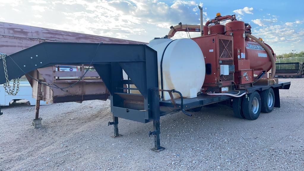 Ditch Witch HydroVac unit on trailer