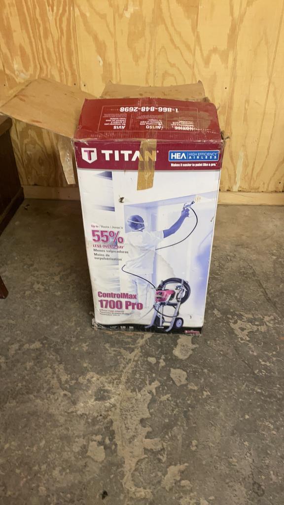 Titan 1700 Pro paint sprayer