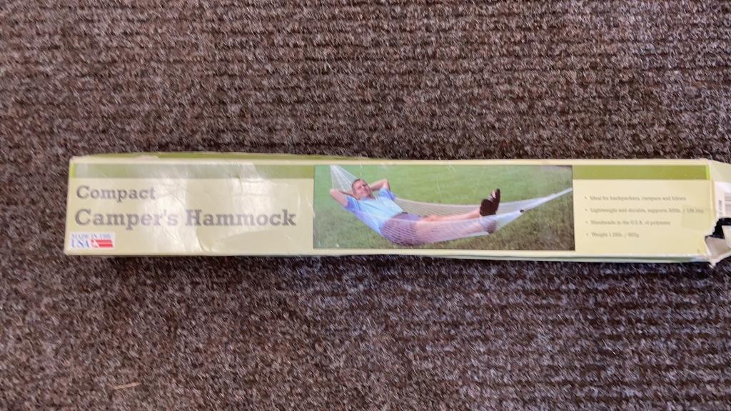 Compact campers hammock