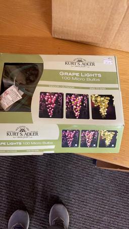 Kurt S. Adler grape lights