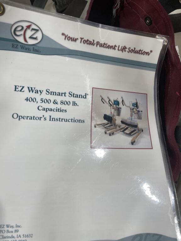 EZ Way Smart Stand-sit to stand lift system
